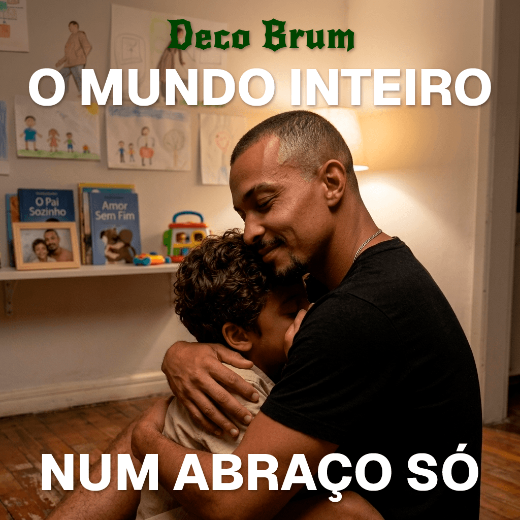 Capa de O Mundo Inteiro num Abraço Só